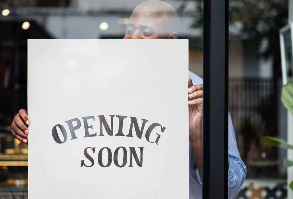 nieuwe winkel openen